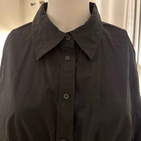 Gianni bini- size M Black crop top with elastic waist - Picture 5 of 9